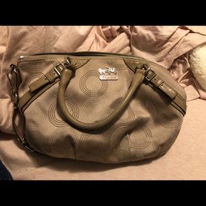 Gold Coach purse